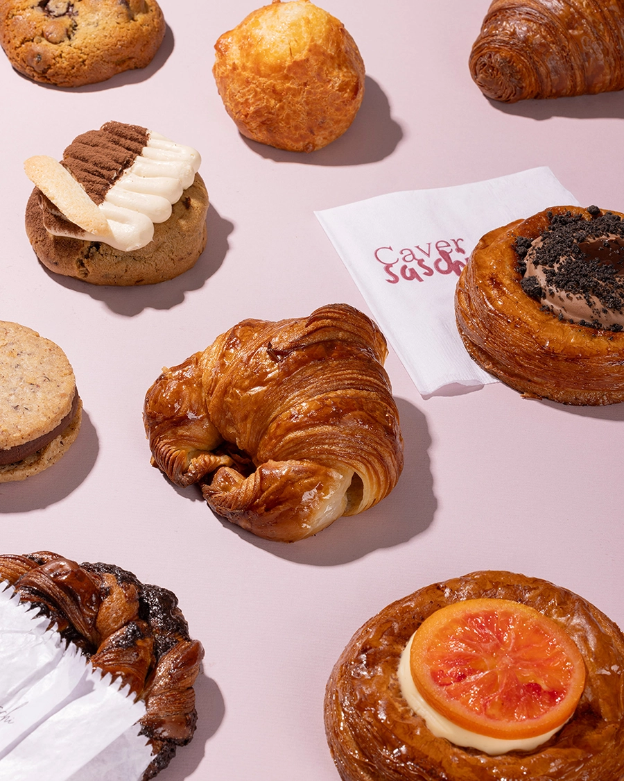 Fotografía gastronómica panadería Caversachi & Co en Buenos Aires