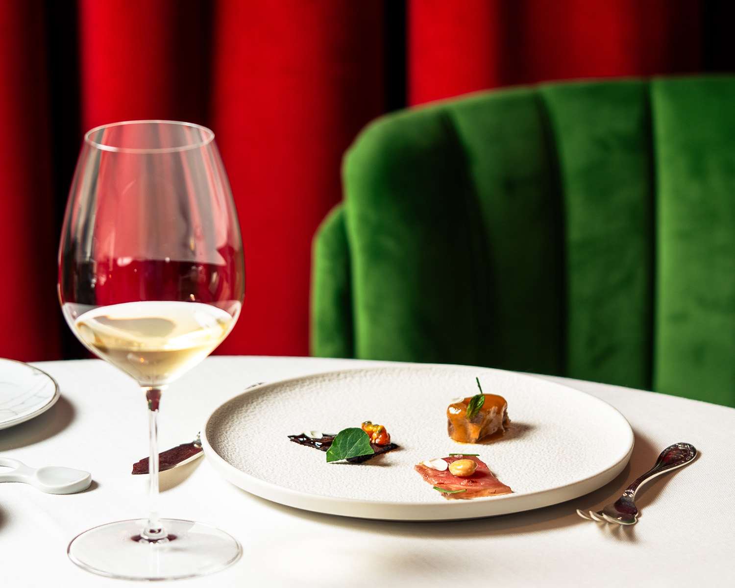 Fotografía para restaurante Coque Madrid. Restaurante con estrella Michelin